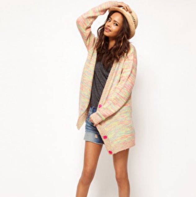 Asos rainbow cardigan 2025