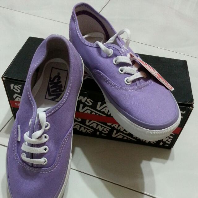 Purple best sale pastel vans