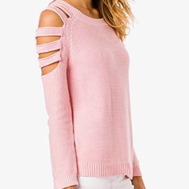 Cut out shoulder sweater forever 21 sales