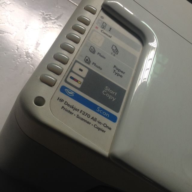 HP Deskjet F370 AllinOne Printer. Scanner. Copier, Mobile Phones & Gadgets, Mobile & Gadget