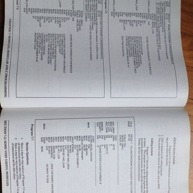 EE2024 x86 Microcontroller Programming, Hobbies & Toys, Books