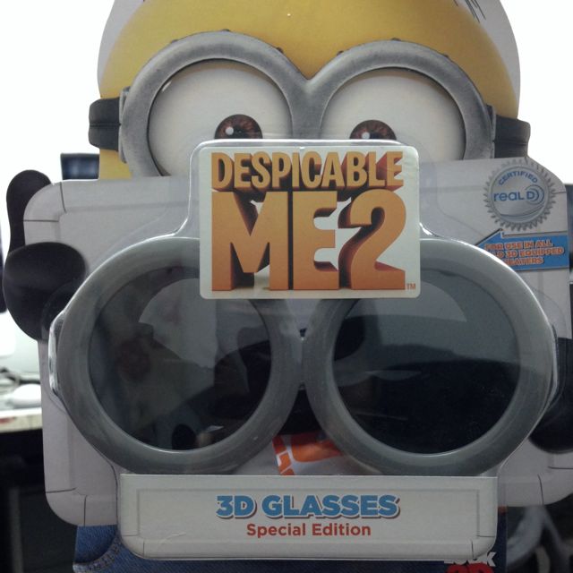 Despicable Me 2 3d Glasses Special Edition Photography On Carousell