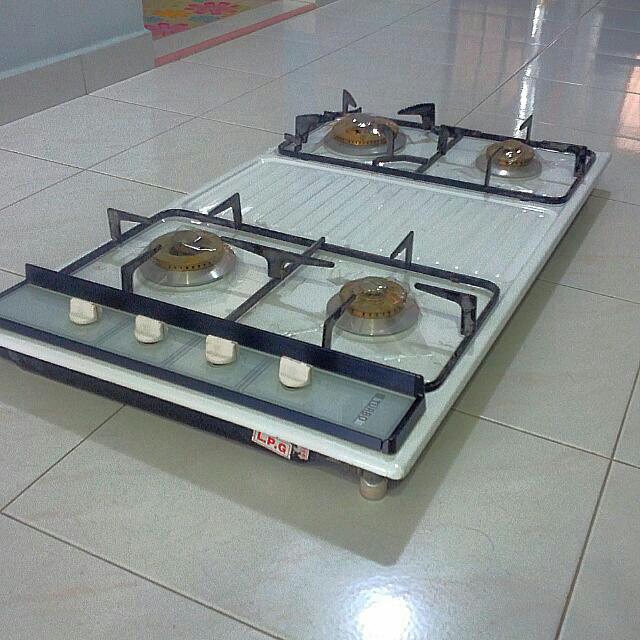 Gas Stove(Cylinder Gas Only), Furniture & Home Living, Bathroom