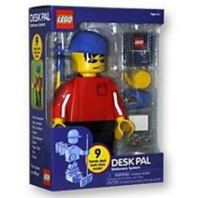 Brand New Lego P6102 Desk Pal Stationery Boy With Blue Hat, Hobbies
