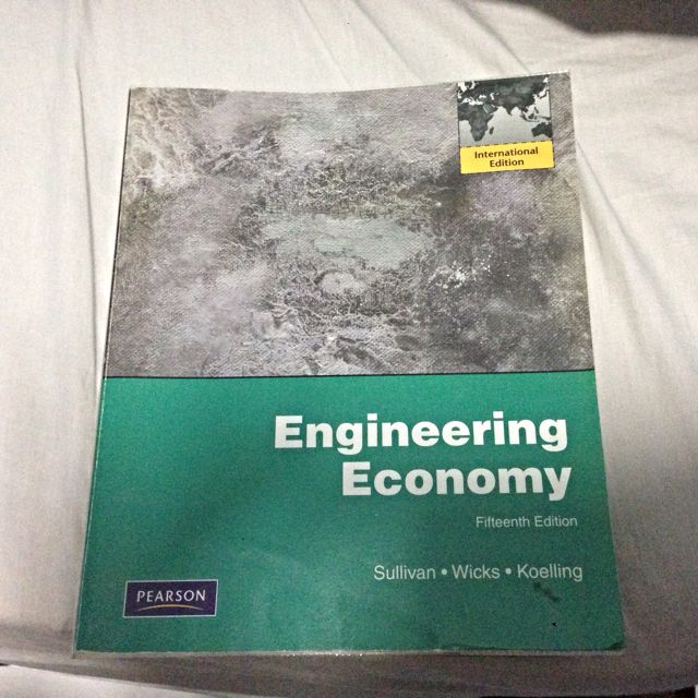 Engineering Economy 15th Edition Textbook Hobbies Toys Books Magazines Textbooks On Carousell