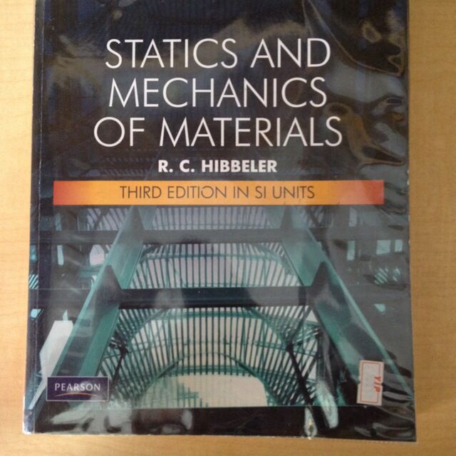 Statics And Mechanics Of Materials, 3rd Edition In SI Units, R.C