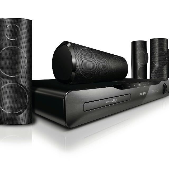 Philips Speakers 5.1 Home Theater, Computers & Tech, Parts