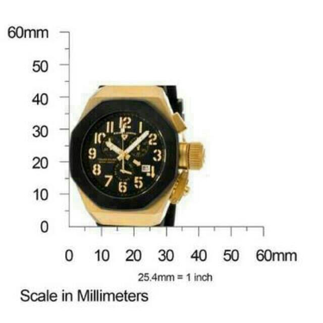 Swiss Legend Trimex Diver Chronograph Black silicone watch Luxury