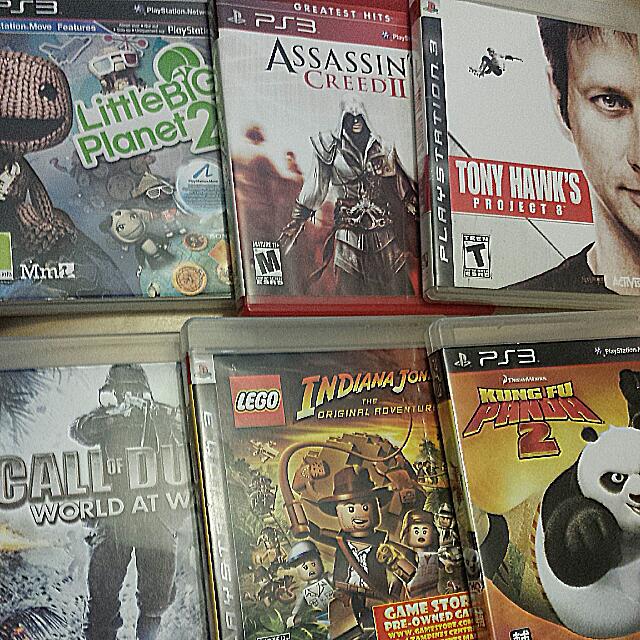2nd Hand Ps3 Games , Hobbies & Toys, Toys & Games on Carousell