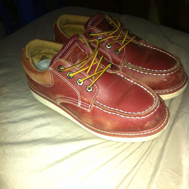 red wing low top shoes