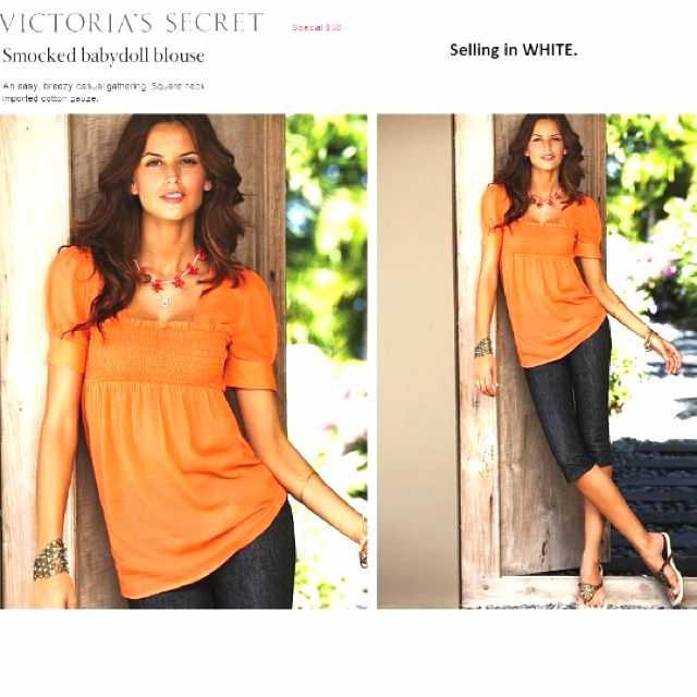 victoria secret babydoll top