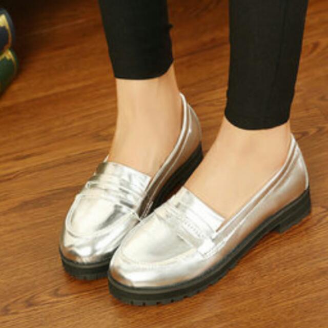 Holographic loafers sales