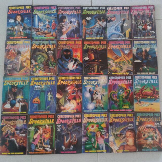 Spookesville Complete Collection 24 Books - Christopher Pike ...