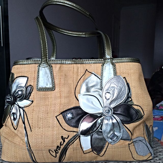 Coach hampton carryall bag store
