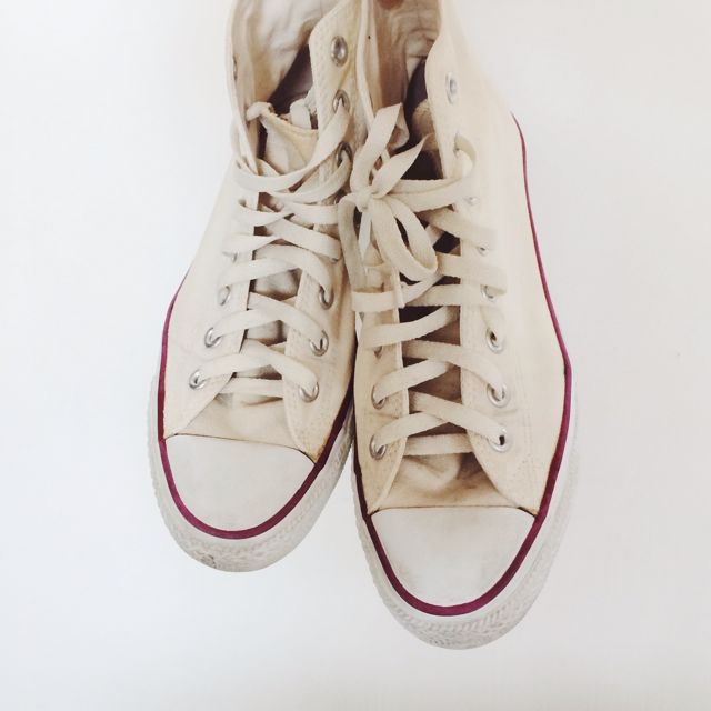 Off White Auth Converse High Cut Women s Fashion Footwear