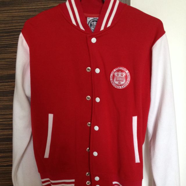 Oxford University Varsity Jacket Women S Fashion On Carousell