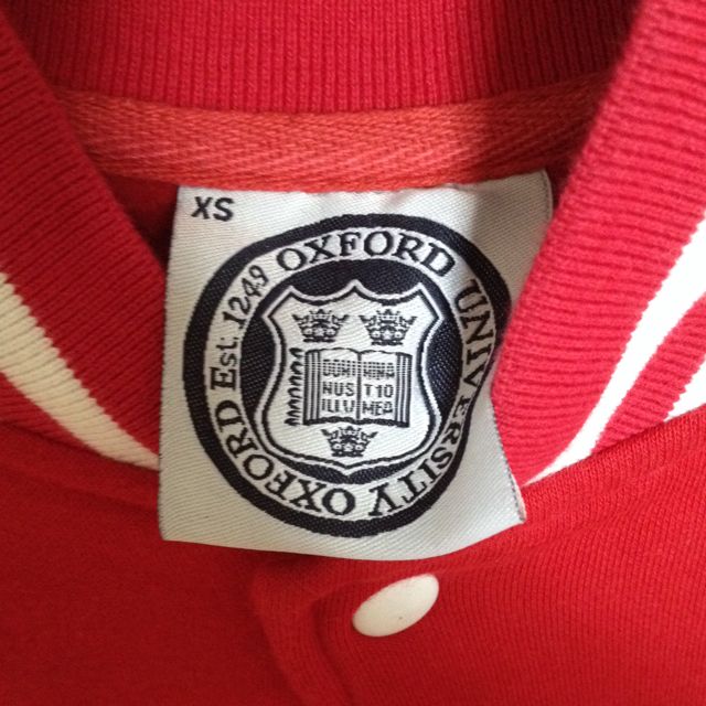 Oxford University Varsity Jacket Women S Fashion On Carousell