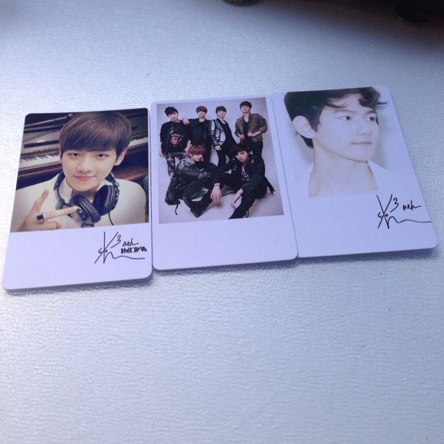 Baekhyun LOMO cards (Category: K-Wave Merchandise) located in Singapore. Submitted by sginstocks (Listing ID 2103177, Image 1). Description: .