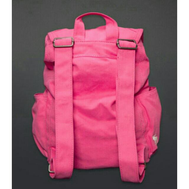 Abercrombie pink backpack sales