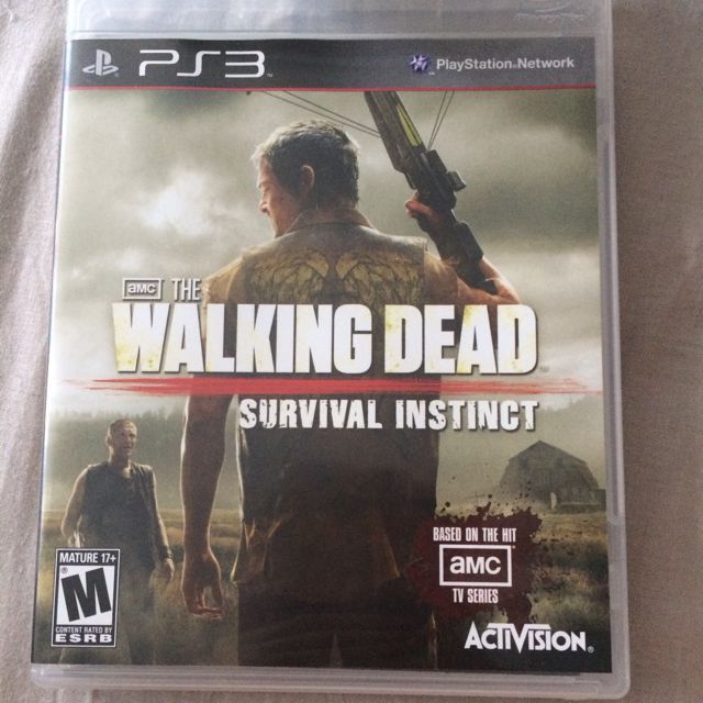 Ps3 The Walking Dead Survival Instinct Pre Owned Toys Games On Carousell