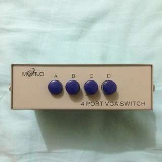 Maltuo 4 Port VGA Switch