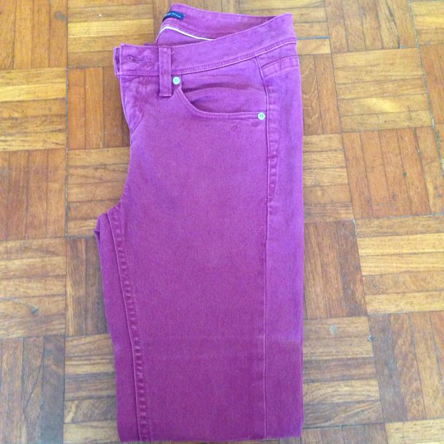 Purple jeans ladies clearance