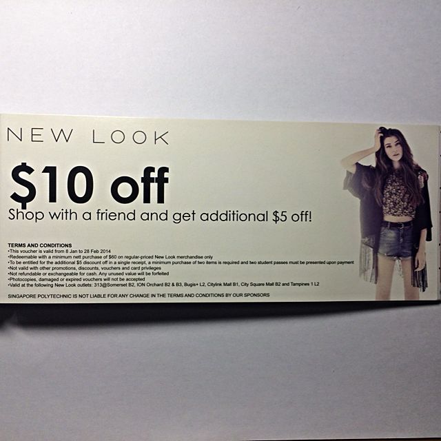 New Look 10 Off Voucher