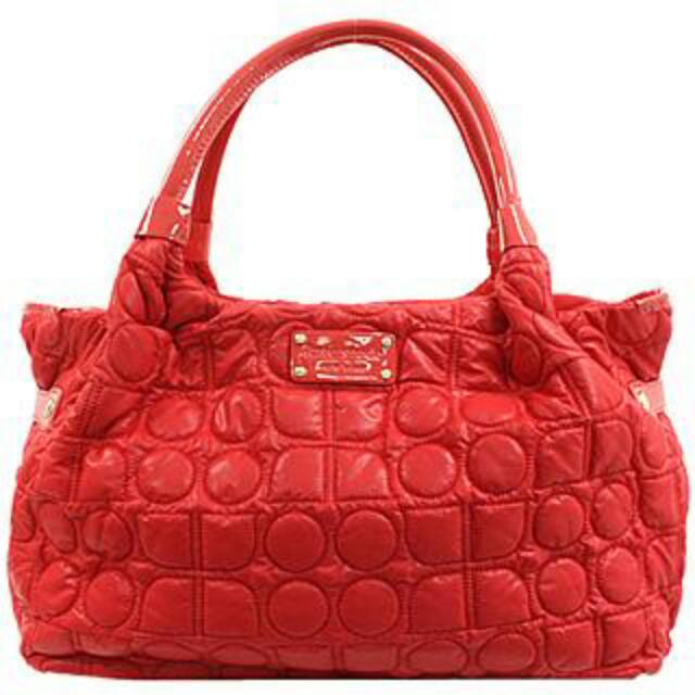 quilted nylon tote