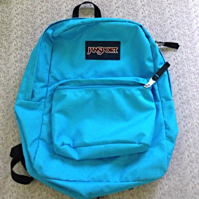 light blue jansport