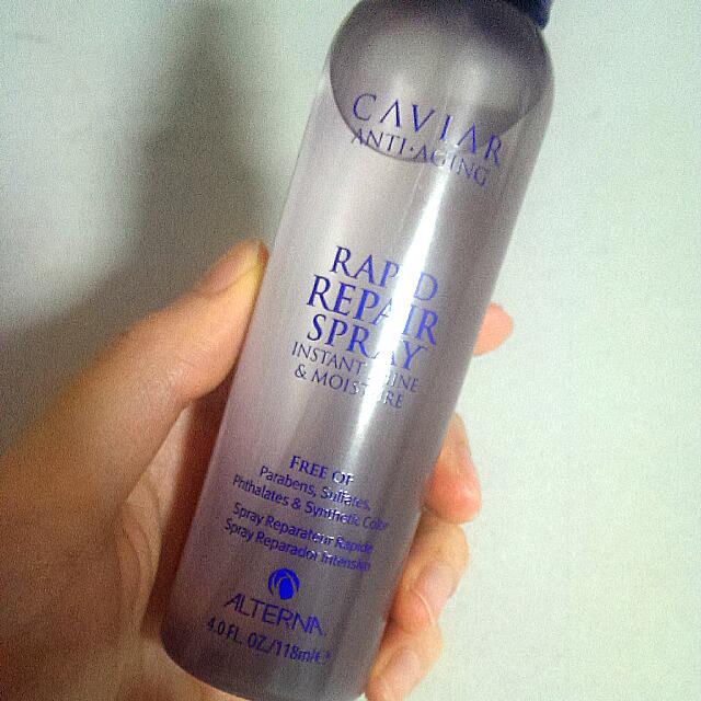 Alternia Caviar Anti Aging Rapid Repair Spray For Hair Health Beauty On Carousell