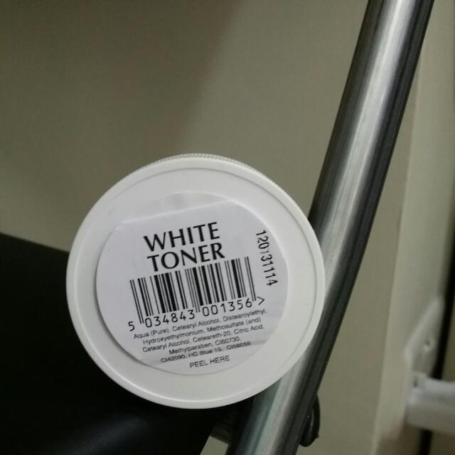 Directions Hair Dye By La Riche White Toner Health Beauty On