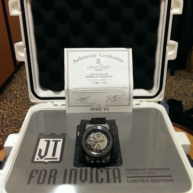 Invicta jason taylor online limited edition
