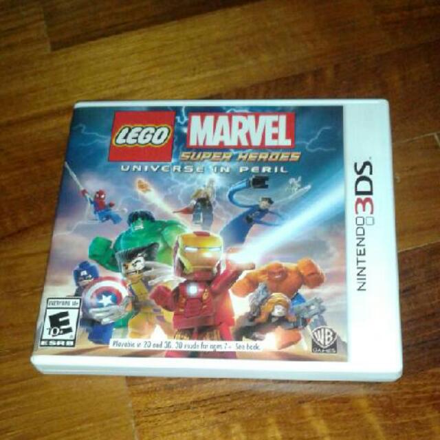 Nintendo3ds Lego Marvel Super Heroes Universe In Peril Sports Equipment Exercise Fitness Cardio Fitness Machines on Carousell