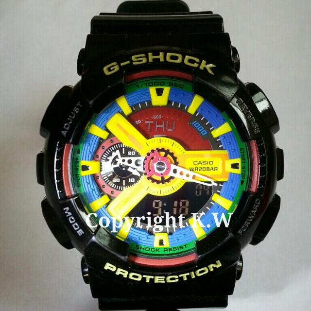 G Shock GA110FC 1A
