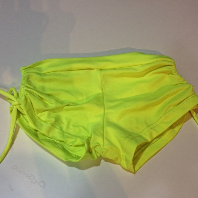 neon yoga shorts