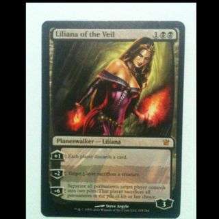 Liliana of the Veil magic The Gathering MTG