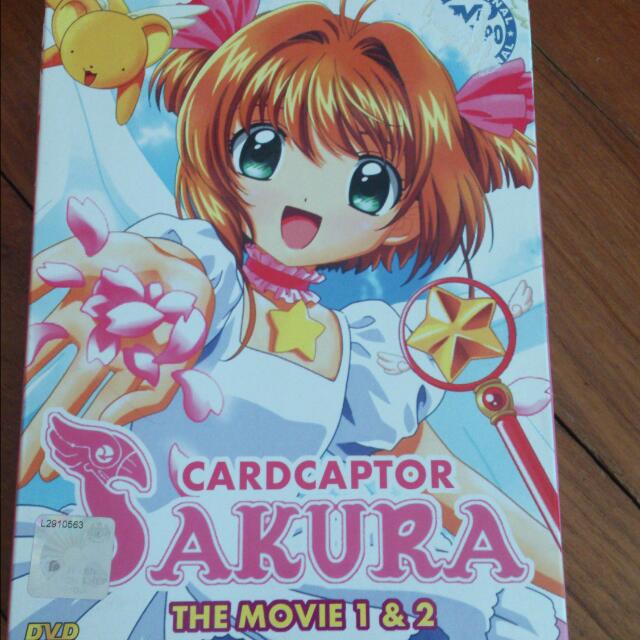 Get Wallpaper Cardcaptor Sakura Movie 1 2 Dvd Toys Games On Carousell For iPhone