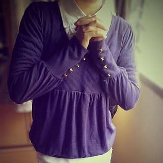 gorgeous purple blouse