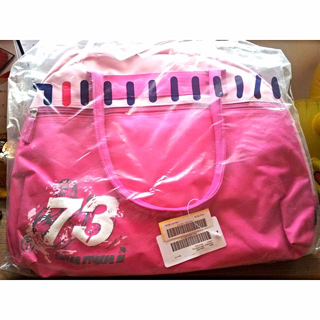 bright pink fila
