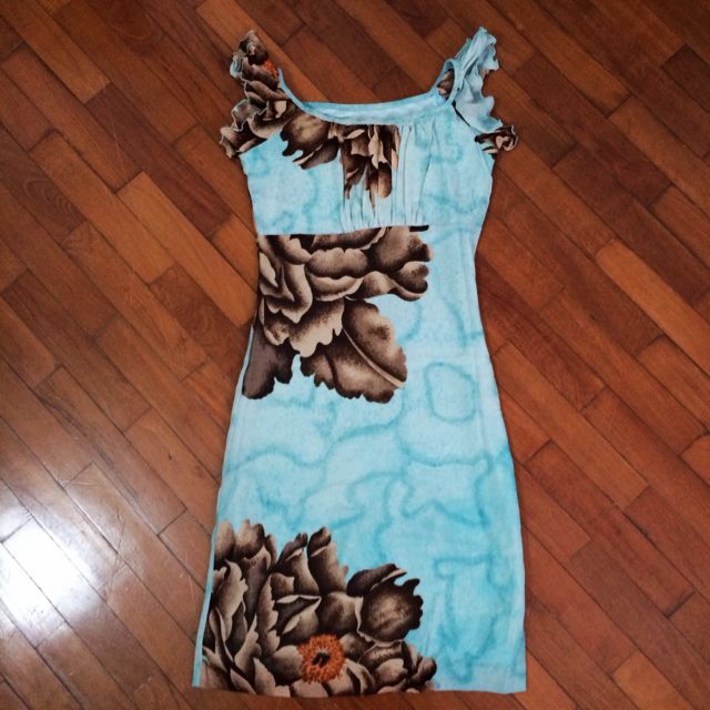 tiffany blue bodycon dress