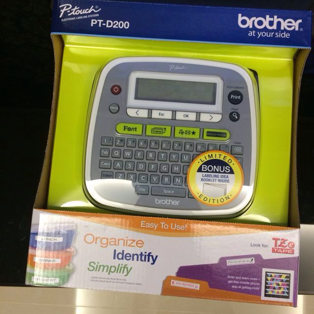 Brother P Touch Pt D200 Label Maker Tv Amp Home Appliances - Brother pt d200 label maker