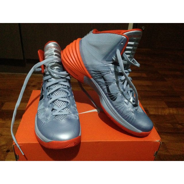 BNIB Hyperdunk 2013 10.5 Us Grey And Orange Women s Fashion
