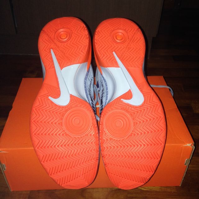 BNIB Hyperdunk 2013 10.5 Us Grey And Orange