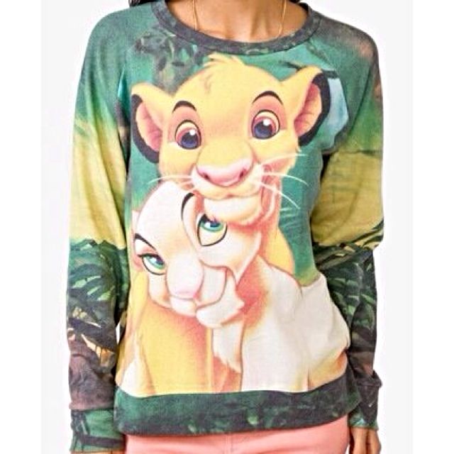lion king sweater forever 21