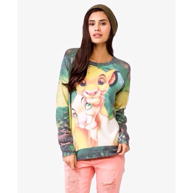 lion king sweater forever 21