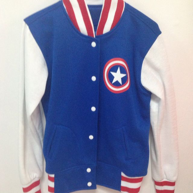 Captain America Varsity Jacket