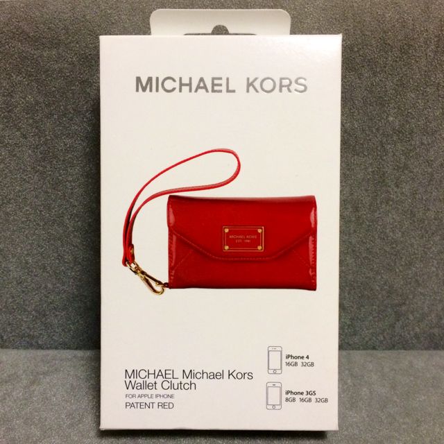 MINT Michael Kors iPhone 4 4S 3G Wallet Clutch Sports Equipment