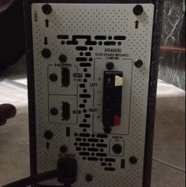 Sharp HT SL70 Sound Bar Home Theater System, Computers & Tech, Parts