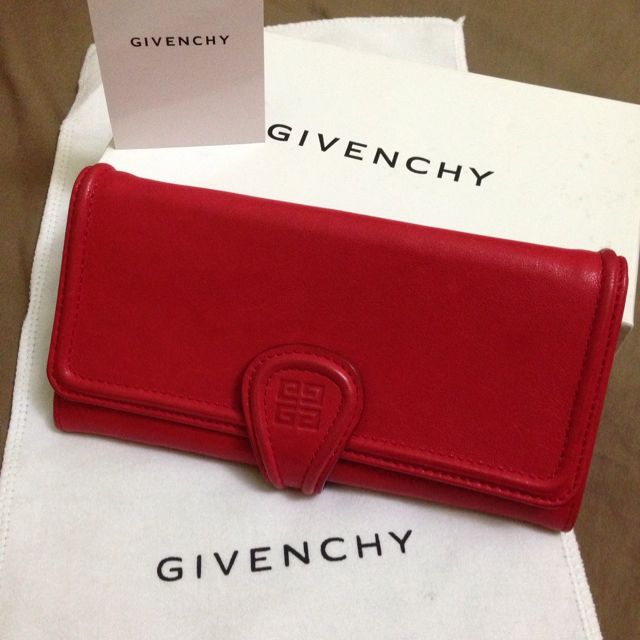 100 Authentic Givenchy Red Wallet Luxury Bags Wallets on