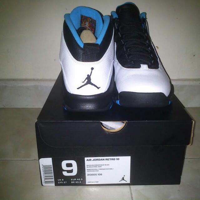 air jordan 10 retro powder blue